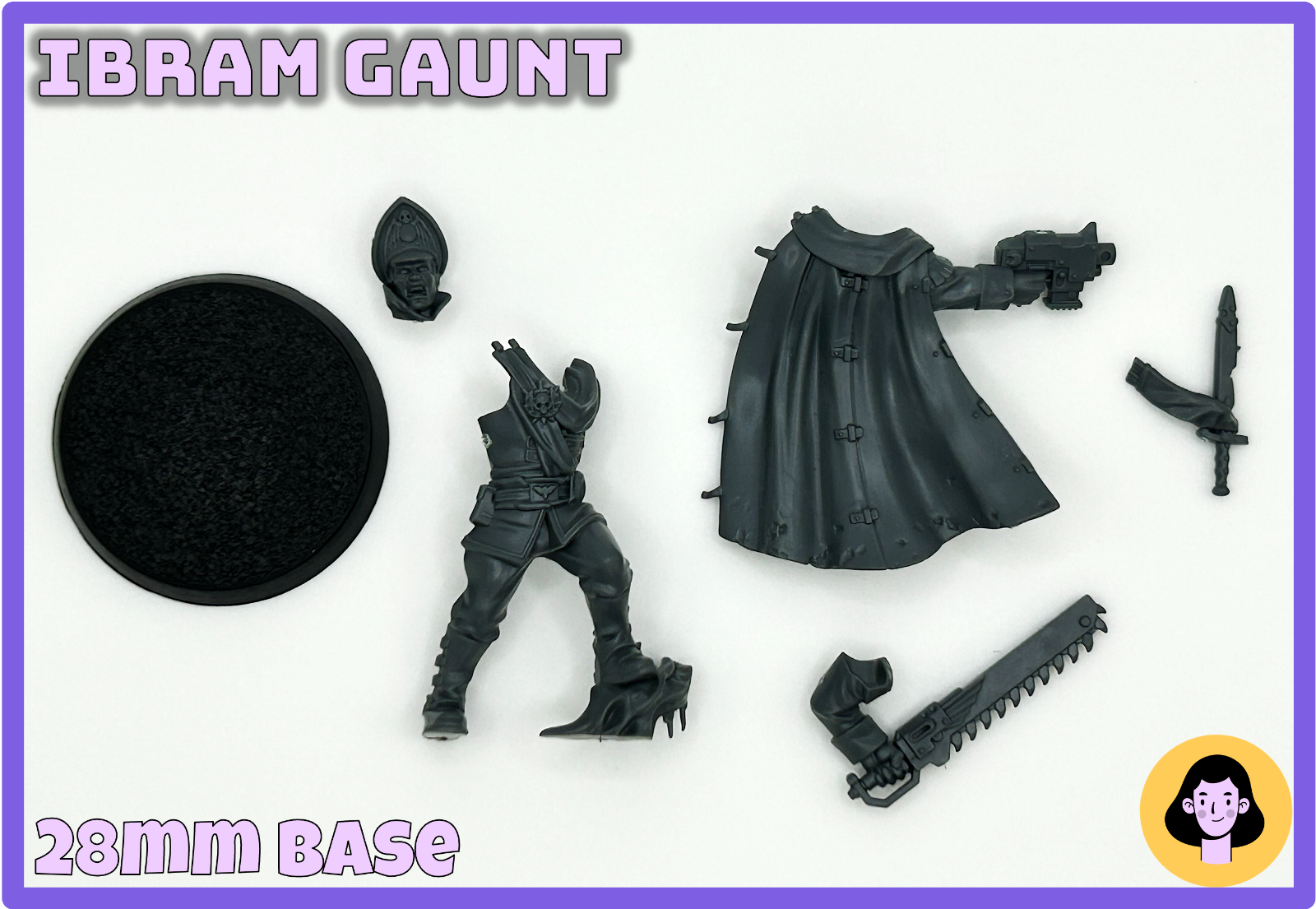 Colonel-Commissar Ibram Gaunt - Gaunt's Ghosts - Free P&P