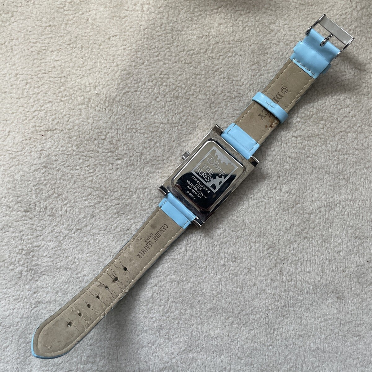 VTG DISNEY STORE IN BOX TINKER BELL WATCH W/THREE INTERCHANGEABLE BANDS *WORKS* s-l1200.jpg main image 4