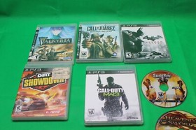 7 ps3 PlayStation 3 Mixed Bundle Call of duty batman valkyria saints row