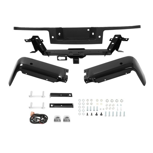 2" For Ford F150 Pickup Styleside 2009-14 Rear Step Bumper Assembly w/ iii Hitch - Picture 8 of 24