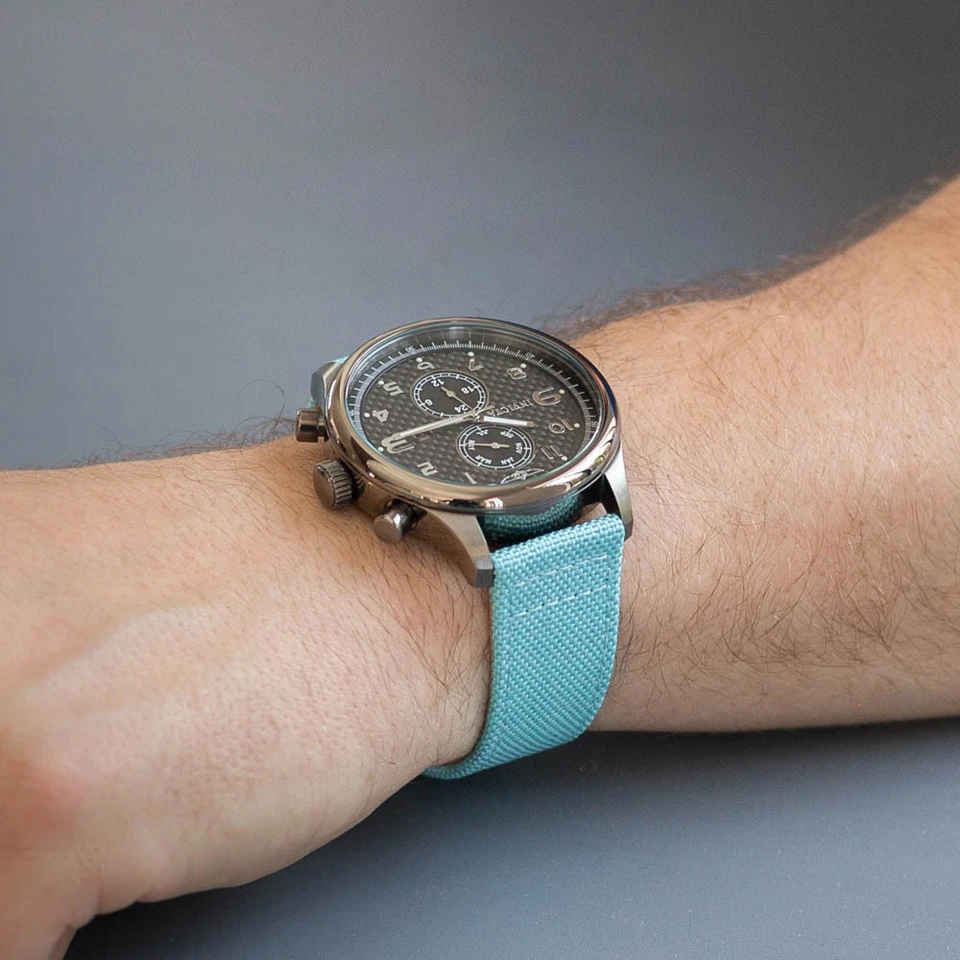 Correa de reloj de liberación rápida de tela de lona Cordura® (M/L) Foto 2 de 4