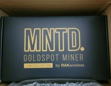 MNTD Goldspot Helium Hotspot Miner - LIMITED EDITION - NEW - *order confirmed*