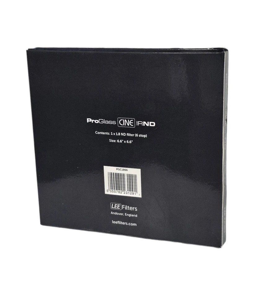 Lee Filters ProGlass CINE 6.6x6.6 IRND 1.8ND 6 Stop - Image 3 of 4