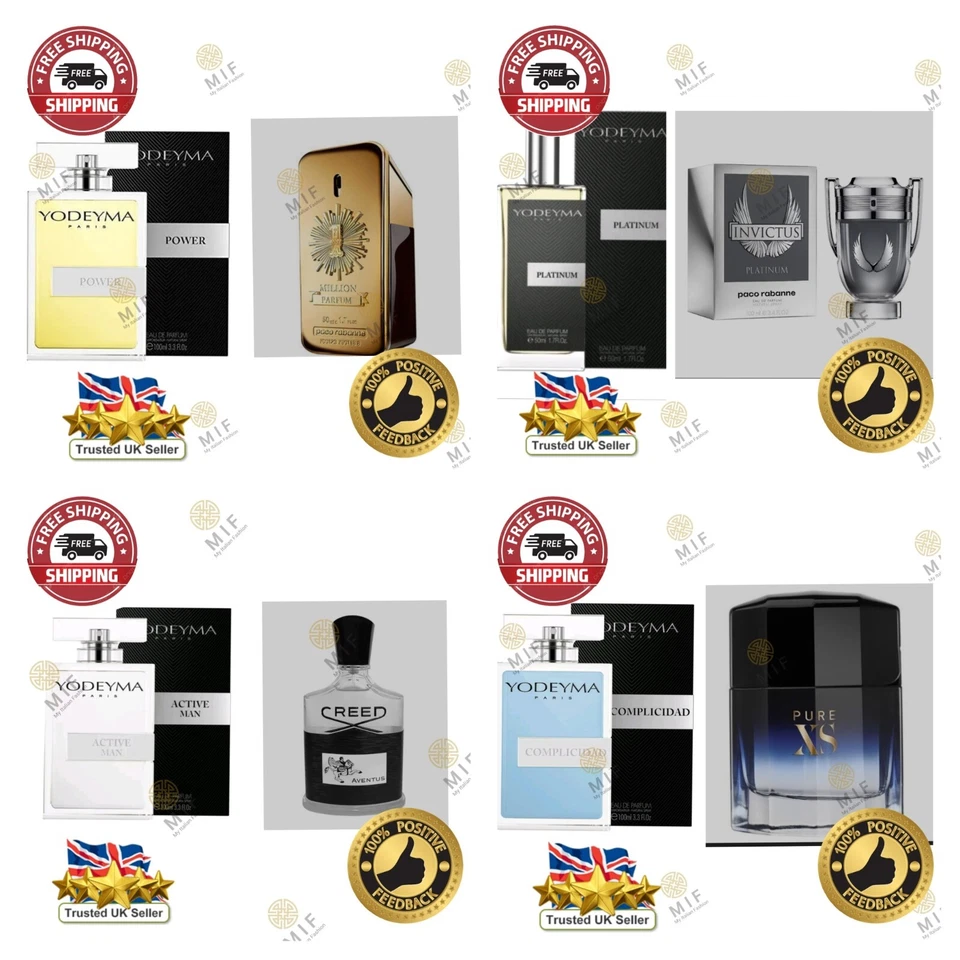 YODEYMA PARIS MENS EAU DE PARFUM PERFUME 50ml PERFECT GIFTS