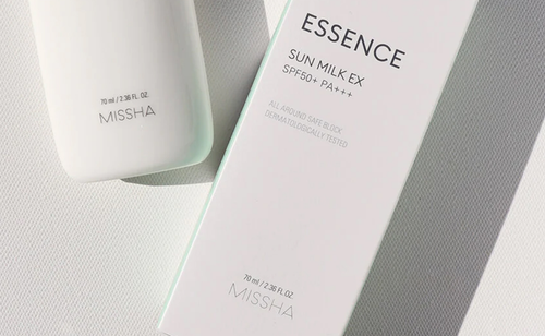 Missha All-Around Safe Block Essence Sun Milk EX SPF 50+ PA+++ (70ml) - Picture 4 of 5