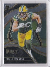Lukas Van Ness 2023 Select Football Club Level #239 RC Packers