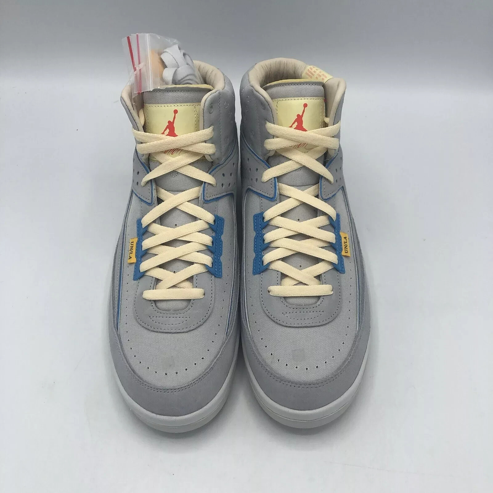 OFF WHITE X NIKE Nike Air Jordan 2 Retro SP x Union LA taglia 12 5 grigio nebbia DN3802 001 bianco sporco II