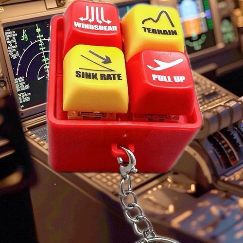 Pilot and Crew Alert Keychain EGPWS Warning Sound Simulator Fast Shipping SPK - 第 9/20 張圖片