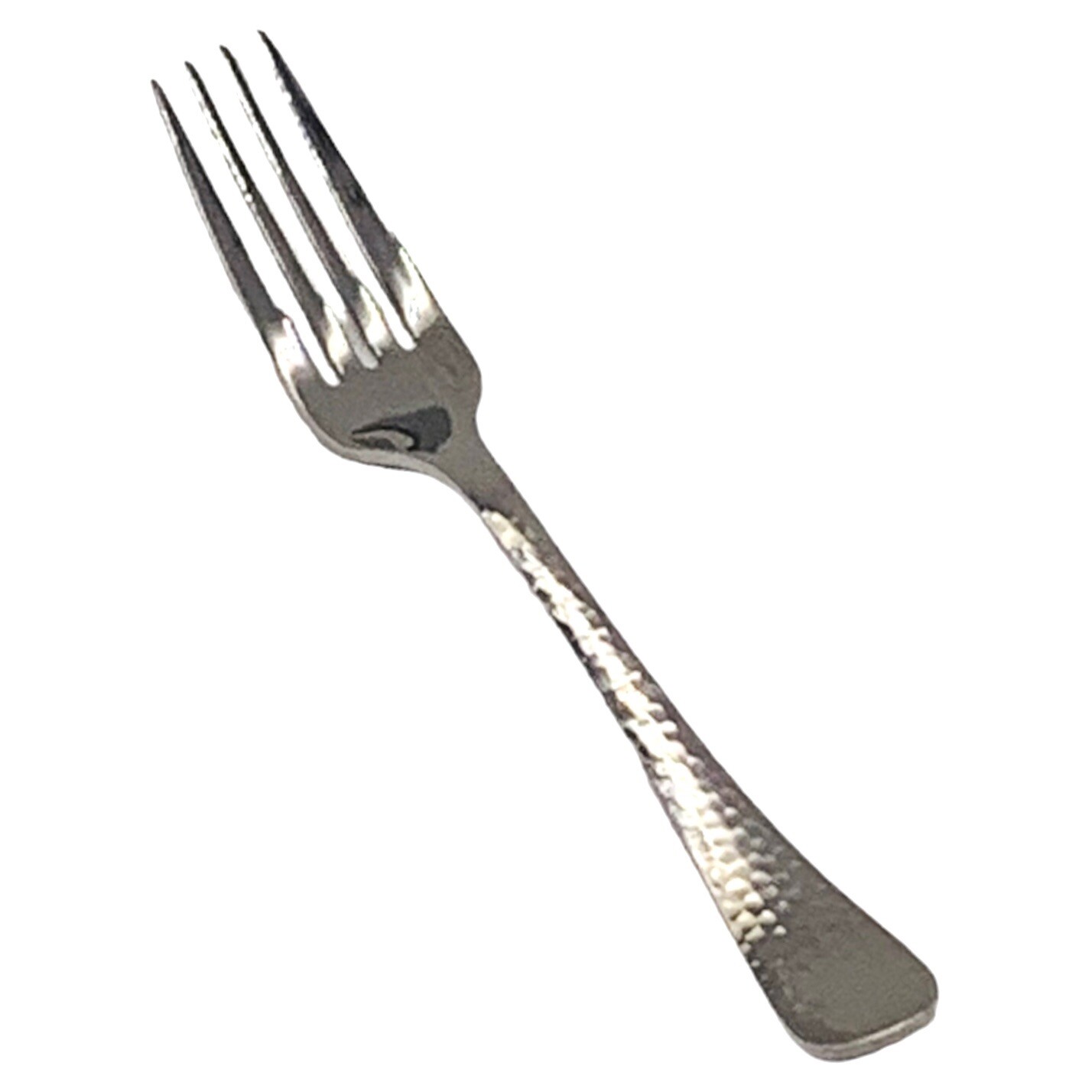 Ginkgo LAFAYETTE Stainless 18/0 Silverware Glossy Hammered Flatware