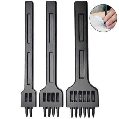 4/5/6mm DIY Leather Crafts Alloy Steel Lacing Stitching Chisel Hole Punch Tools