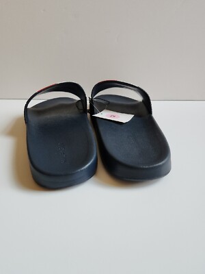 Tommy Hilfiger Tmerlay-C Slide Sandals Mens 12 Blue Red White Logo NEW s-l400.jpg main image 2