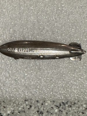 Vintage Graf Zeppelin Silver Tie Tack Pin
