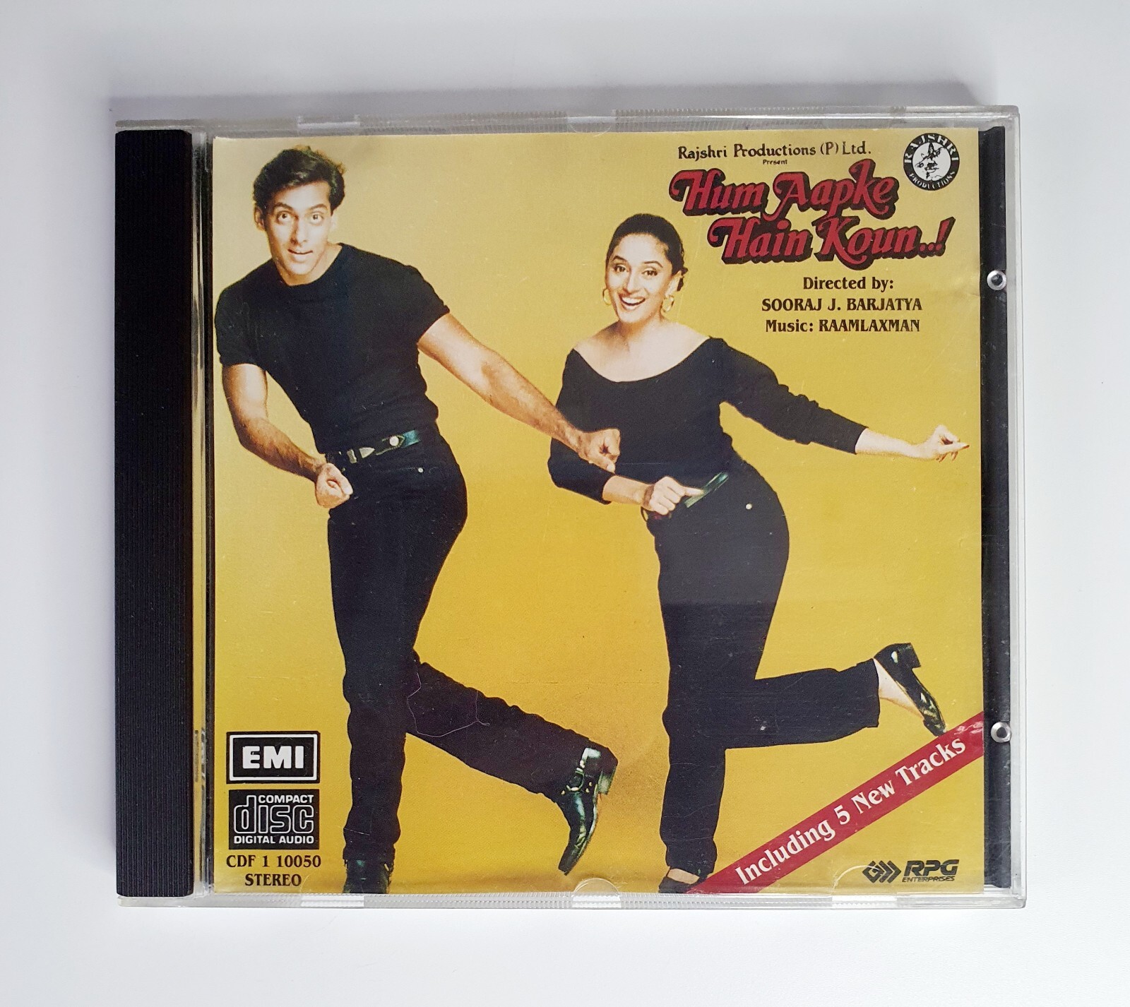 HUM AAPKE HAIN KOUN CD Bollywood Hindi Music RAAMLAXMAN SALMAN KHAN EMI 1994