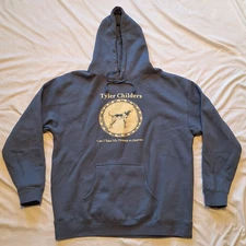 TYLER CHILDERS Can I Take My Hounds To Heaven Navy Hoodie S to 3XL TMB4337