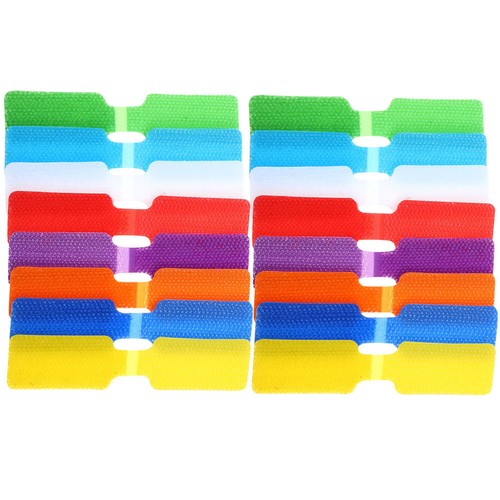 32 Pcs Kabelbinder Kabelkennzeichnungsschilder Kabelorganisationsbezeichnungen - Afbeelding 12 van 12