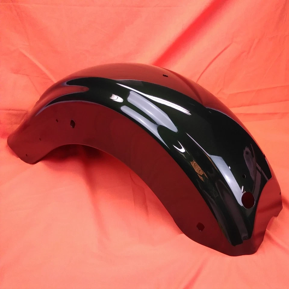HARLEY DAVIDSON GENUINE TOURING KENETIC GREEN REAR FENDER 59731-09  - Image 3 of 4