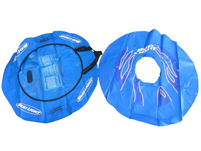 NEW Bud Light Inflatable Ski Biscuit Tube ST2000BL Sevylor N7707 1990s ...