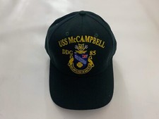 USS McCAMPBELL DDG 85 ETT The Corps US Dark Green Baseball Cap Hat One Size