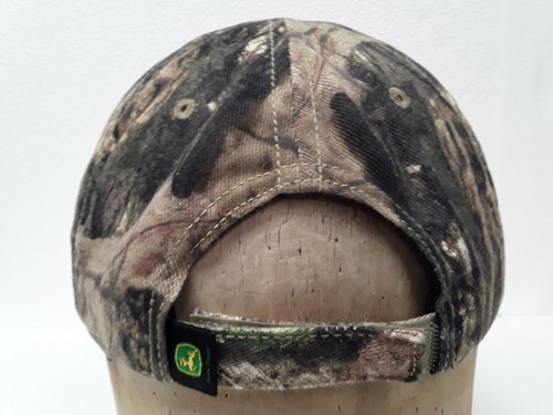 Rare Youth John Deere Since1837 Camouflage Strap Back Hat - Picture 4 of 7