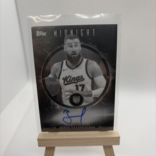 2025-26 Topps Midnight #MO-JV Jonas Valančiunas Midnight Oil Marks Equinox #/20