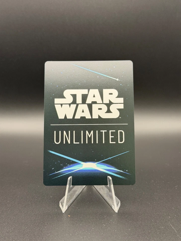 Star Wars Unlimited SEC - Jar Jar Binks - Mesa Propose - Serialized #221 - 1143 - Image 2 of 2