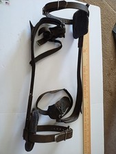 Vintage 18 1/2 Milling Forging Co Lineman's Gaffs, Tree Pole Climbing Spikes