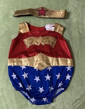 Wonder Woman Newborn 0-3 Months Halloween Costume Princess Paradise PP5135