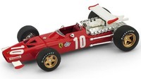Brumm Ferrari 312 F1 Pedro Rodriguez 1969 N.10 6Th Italy Gp 1:43