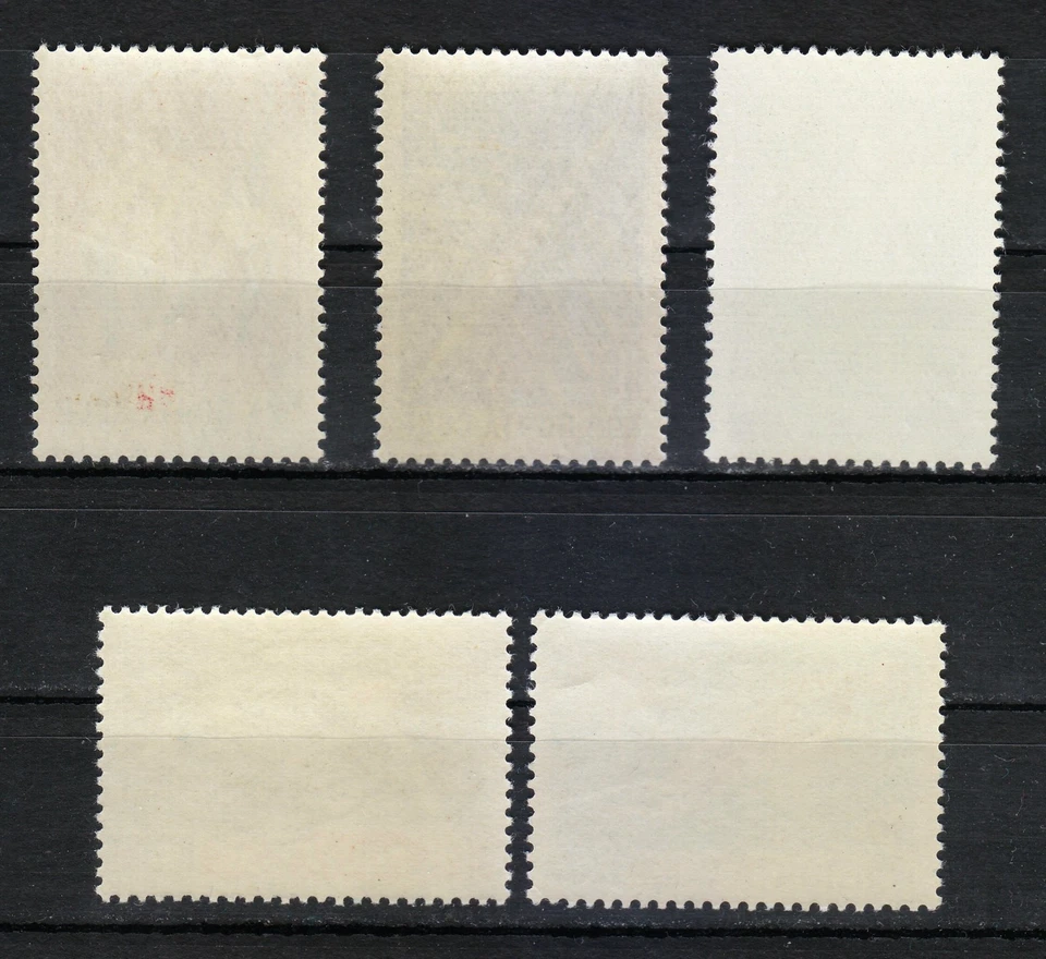 Campeonato de esportes de verão Rússia Soviética 1962 MNH Mi 2611-2615 Sc 2603-2607 ** - Imagem 2 de 2