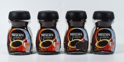 4 Nescafe Clasico DARK ROAST 100% Pure 1.7 oz glass jar Instant Coffee 11/2026