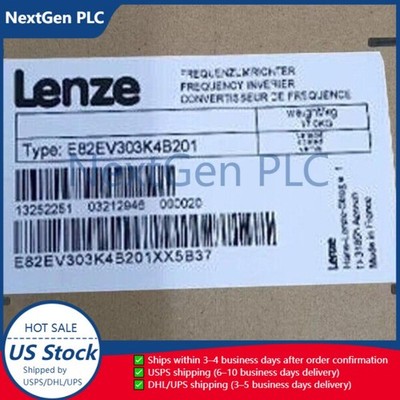 E82EV303K4B201 New Sealed LENZE 8200 vector Frequency Inverter E82EV303K4B201