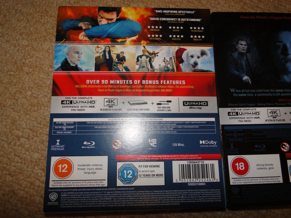 Weapons, Superman (2025) & Jaws 50th Anniversary Bluray 4K Steelbook UK releases - Image 3 of 4