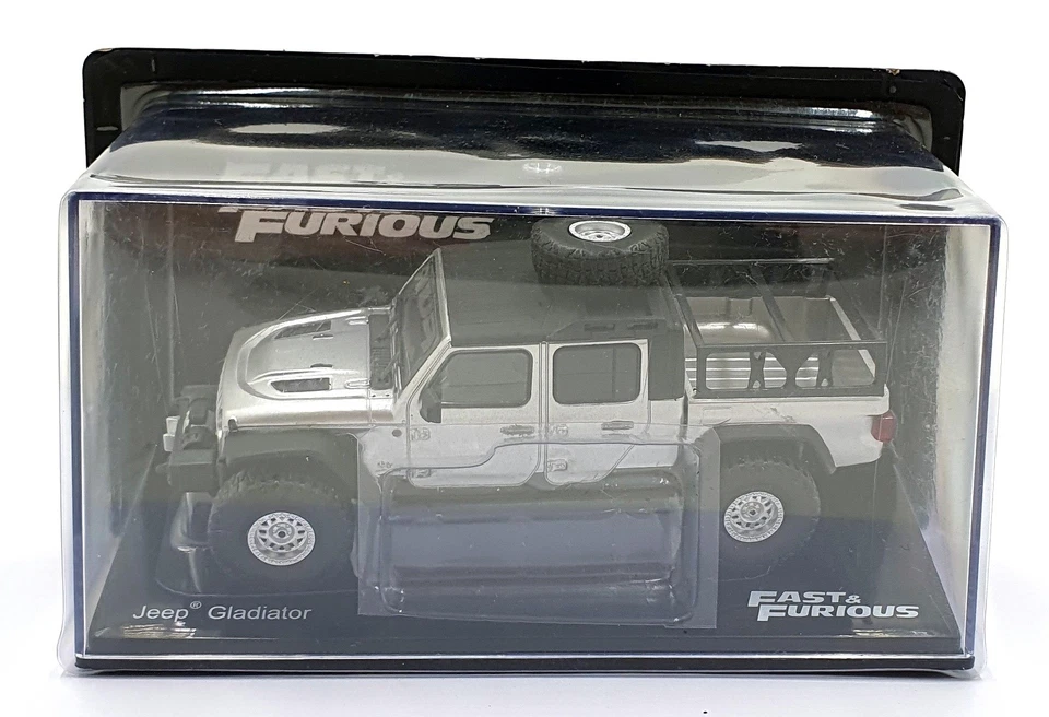DeAgostini 1/43 Scale F220CMC037 Fast and Furious Jeep Gladiator - Silver - Image 4 of 4