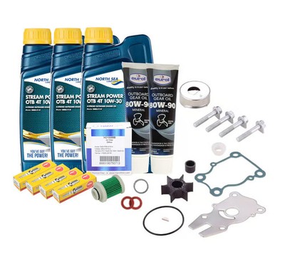 Wartungsset Wartungskit Serviceset Yamaha F50F, F50H, F60C, F60F mit Dichtungen