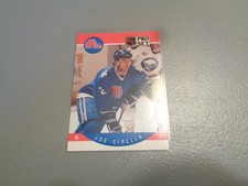 Joe Cirella 1990-91 Pro Set Hockey #243 Quebec Nordiques