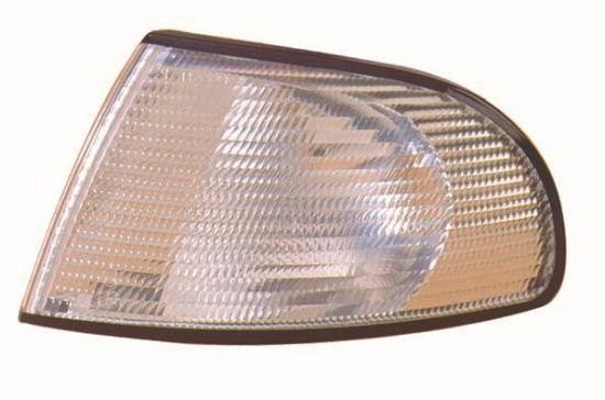 ABAKUS Front Left Turn Signal Lamp 441-1514LOUE Clear Glass, Without Bulb Holder