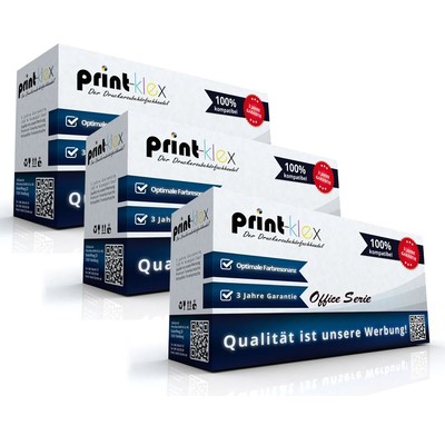 3x Recycelte Tonerkartuschen für HP LaserJet Enterprise 700 MFP M 712 dn Office 