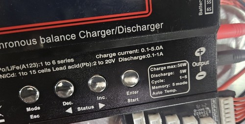 Tenergy TB6B Multifunctional Balance Charger - Picture 7 of 7