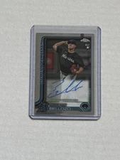 2025 Topps Chrome Rookie Auto Valente Bellozo #RA-VB Marlins RC