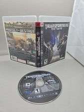 Transformers: The Game (Sony PlayStation 3, 2007) No Manual Tested Free Ship See