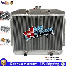 Radiator For 1949-1951 1950 Mercury With Flathead V8 4.2l Full Aluminum Mt 2rows Radiator For 1949-1951 1950 Mercury With Flathead V8 4.2l Full Aluminum Mt 2rows