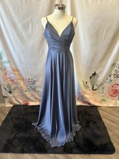 Formal/bridesmaid Dress Smokey blue Sz 10