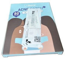 LitBear 80pcs Acne Pimple Patches Blemish Spot Treatment Skincare Healing Pads