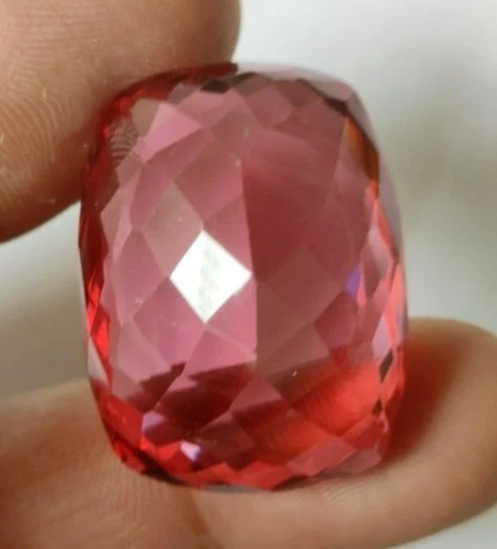 AAA+ Large Pink Tourmaline 88.25 Ct. Cushion Cut Loose Gemstone Gift for Women - Image 4 of 4