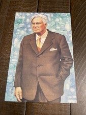 JIMMY CONZELMAN Unsigned 1990 HOF Football Goal Line Art Card GLAC - 4137/5,000