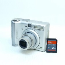 Canon PowerShot A520 4.0MP Digital Camera Silver | 2GB Memory Card | Free UK P&P