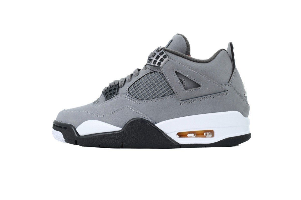 Size 7.5 - Jordan 4 Retro Low Cool Grey for sale online | eBay