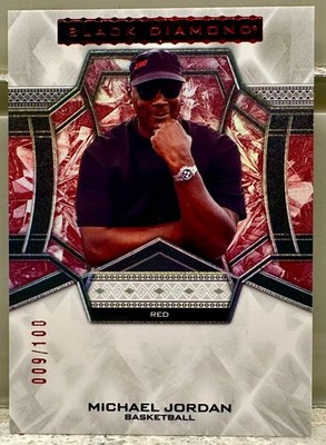 OLYMPIC JERSEY NUMBER! 2025 Upper Deck GC Black Diamond Michael Jordan 9/100!