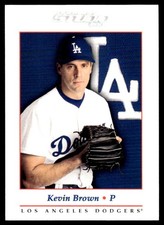 Kevin Brown 2001 Donruss Studio #58 Dodgers MLB READ FREE SHIPPING AutographDen