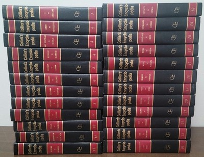 Collier's Encyclopedia 24 Volume Set & 1970-1997 Yearbooks